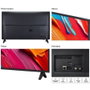 LG 43QNED70A6A Smart TV QLED 4K UHD 43 pulgadas